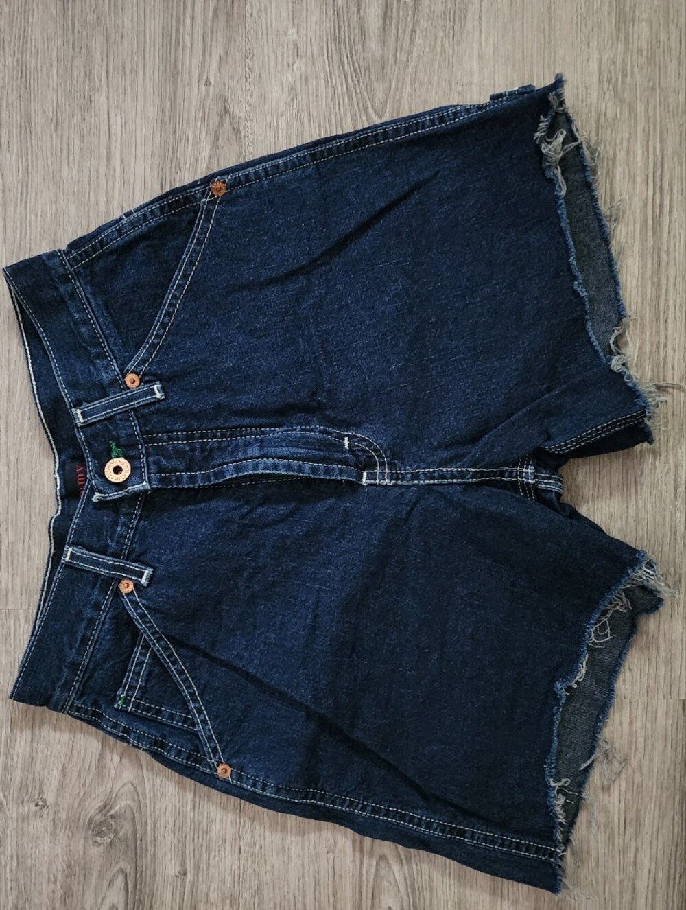 Tommy Hilfiger Dark Blue Denim Jean Shorts